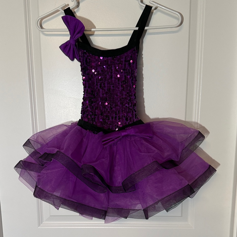 Weissman Purple Sequin Tutu Costume